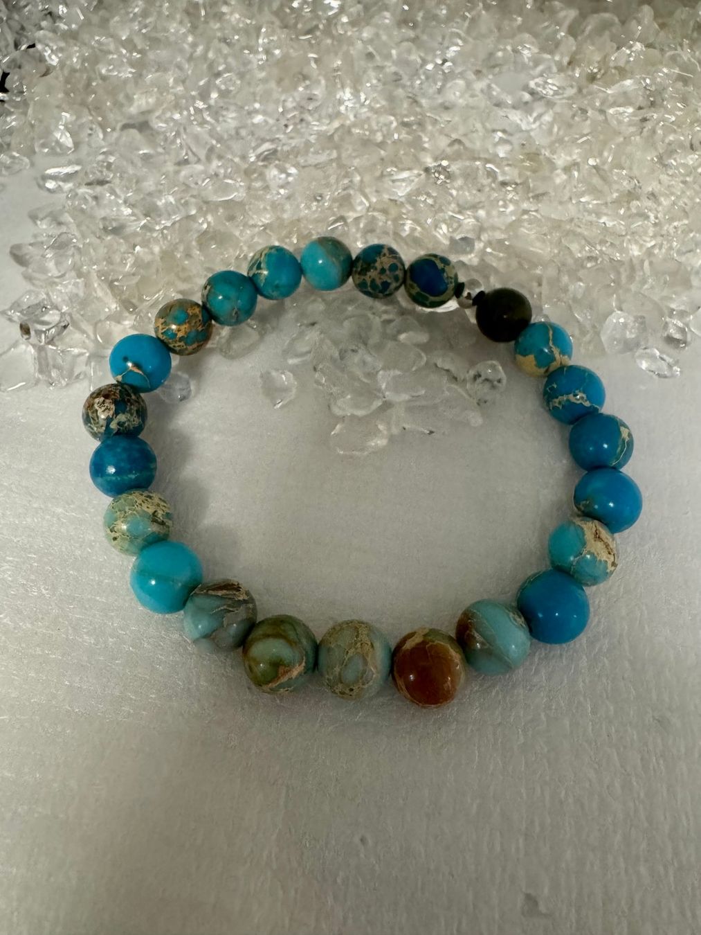 Bracciali & Braccialetti: Armband Ocean-Jaspis – Nuovo (secondo la descrizione) da Biberist venduto da tl-schmuck 1