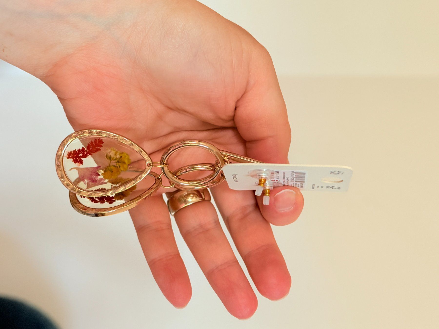 Orecchini pendenti & Orecchini a lobo: Boucles d'oreilles Lovisa pendantes avec fleurs – Nuovo e nell'imballaggio originale da Genève venduto da AGBERG 6