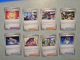 4 x Cartes Pokemon play stamp au choix