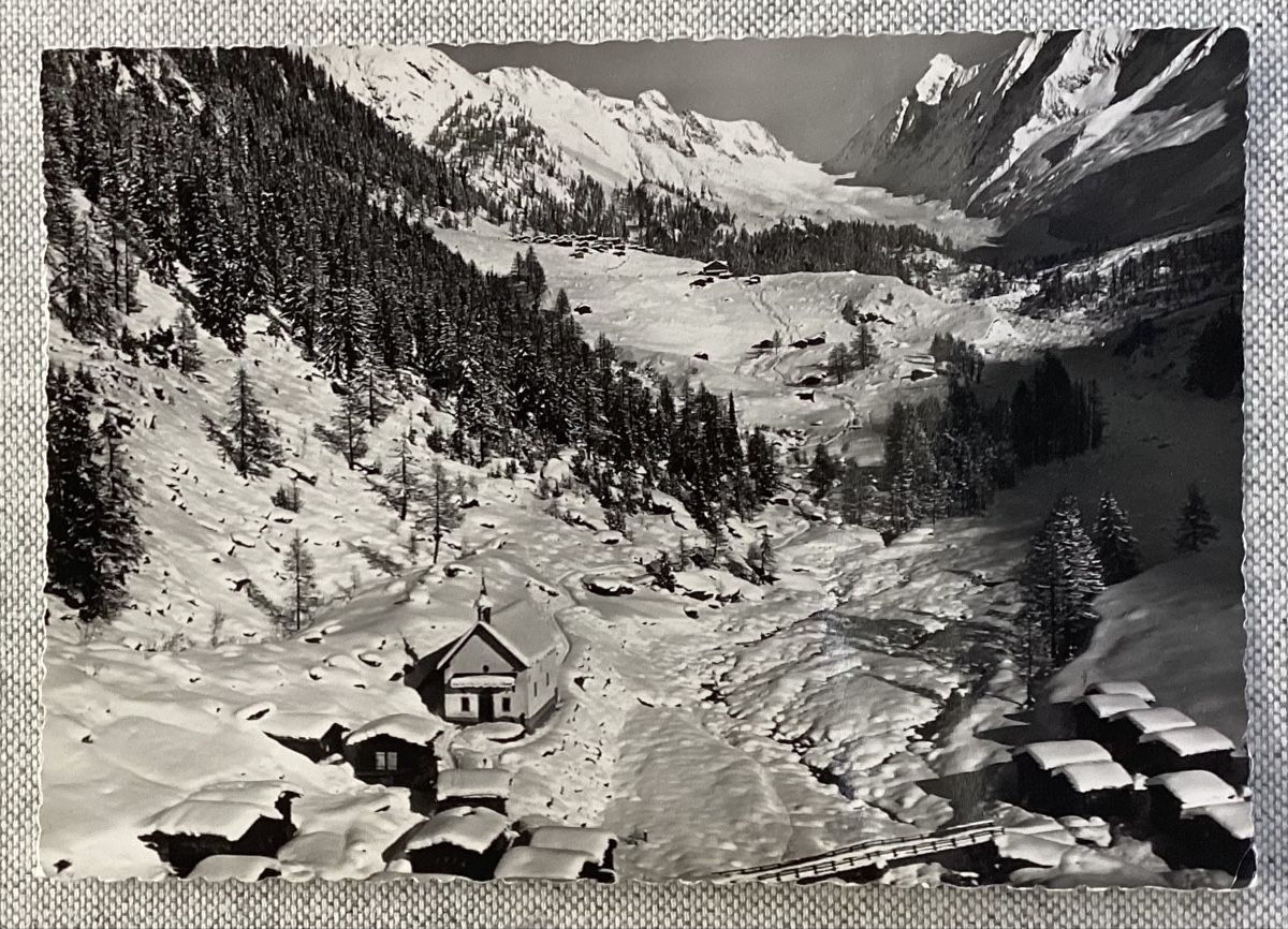 Cartoline postali: Kühmatt im Lötschental – Usato da Reinach BL venduto da Linda013