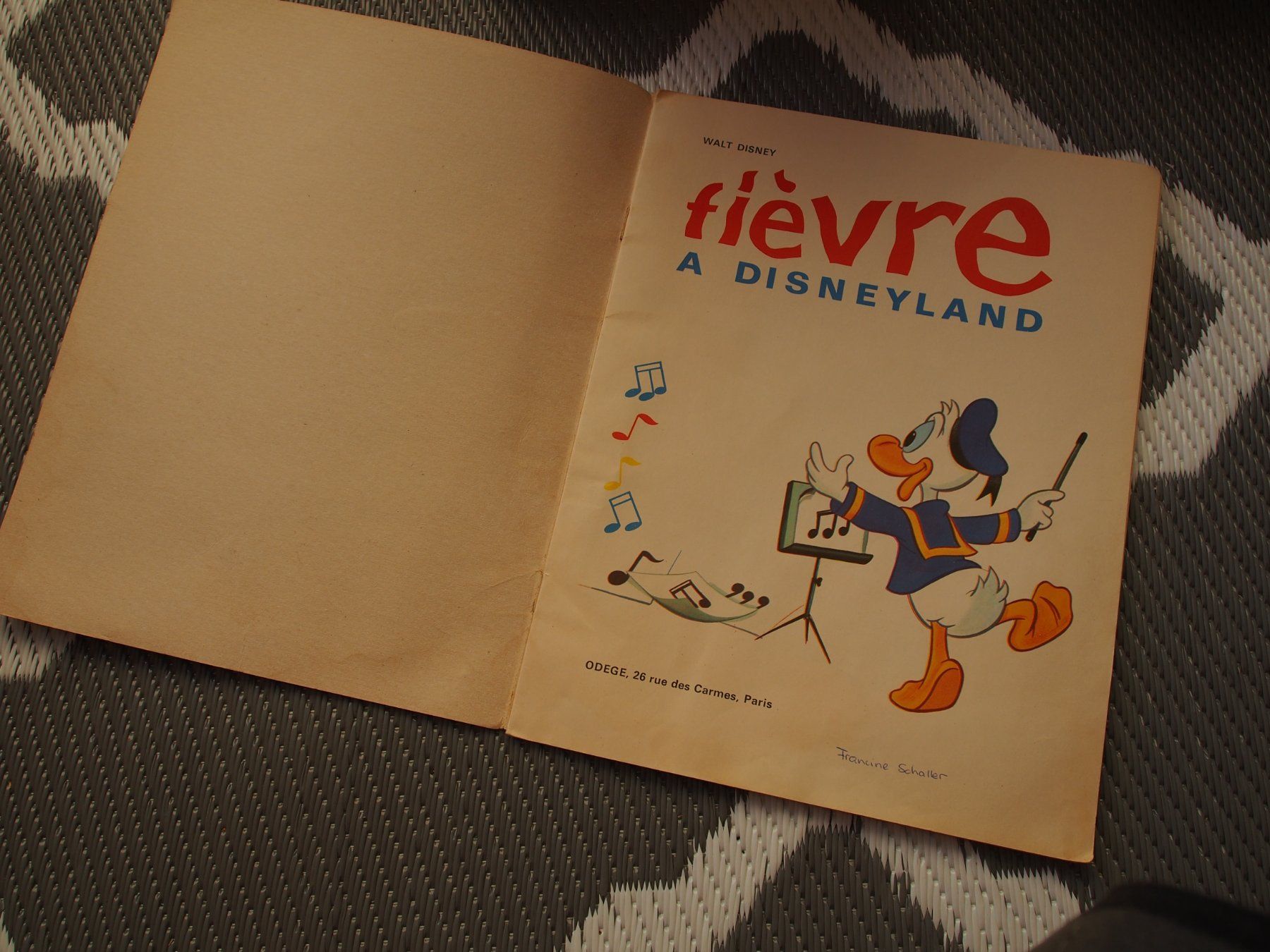 Comics: fièvre a disneyland 1969 odège – Gebraucht aus Ovronnaz von Etagne68 1