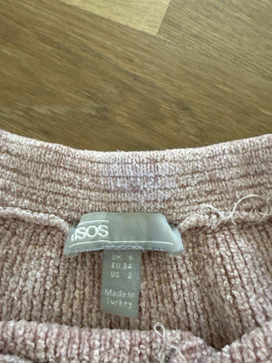 Asos Vestiti: ASOS Strick Set Rock Top Rosa Grösse 34 – Nuovo (secondo la descrizione) da Basel venduto da selinalivia 2