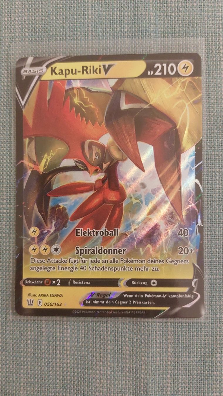 Pokémon Sammelbilder & Trading cards: Kapu-Riki V Battle Styles – Neu (gemäss Beschreibung) aus Bellinzona von Pagur