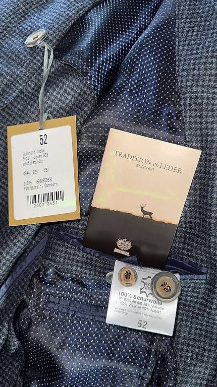 Meindl Jacken: Meindl Sakko Blau – Neu und originalverpackt aus Bern von ac9_h527 1