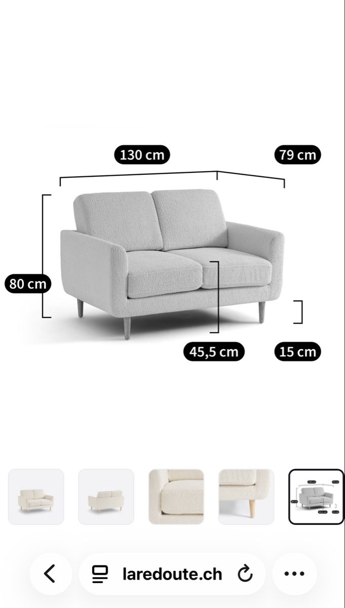 La Redoute Divani: La Redoute 2-Sitzer Sofa  – Usato da Weiningen ZH venduto da proi4o 1