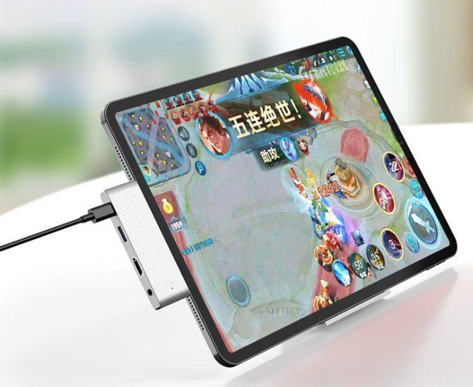 Adapter: Adaptateur ipad pro macbook Type C à HDMI 4K/PD/jack3.5/ – Neu und originalverpackt aus Morges von DigiAC 2