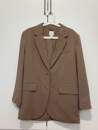 H&M Herren Sakko Grösse S Braun