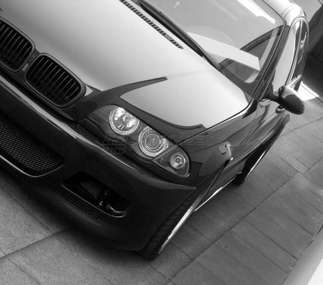 Kühlergrill Schwarz Matt Für BMW E46 Coupe/Cabrio – Sportliches Design, Eintragungsfrei
