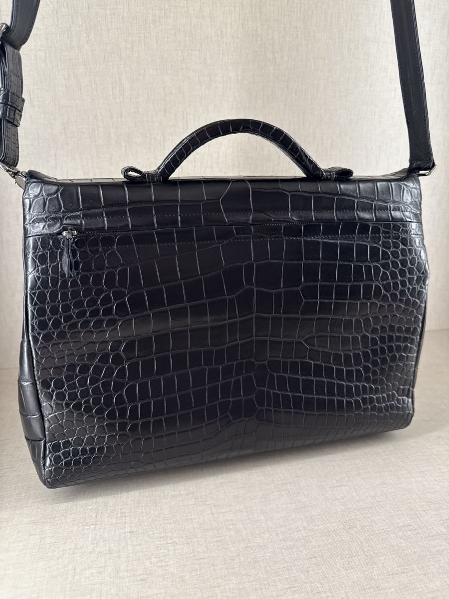 Valigie & Borse: Alligator Briefcase – Nuovo (secondo la descrizione) da Bissone venduto da luxuryitems 3