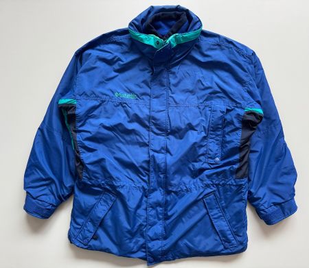 Vintage 1990 Columbia 2 in 1 jacket with Fleece MEN Sz L