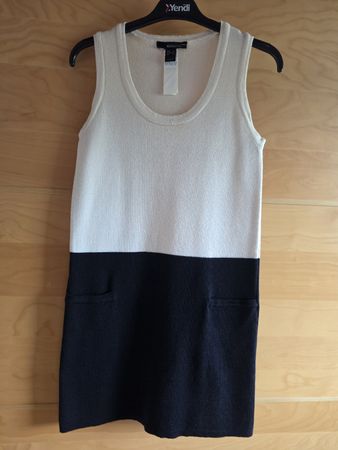 Damen Strickkleid Mango Grösse S schwarz/weiss neuwertig