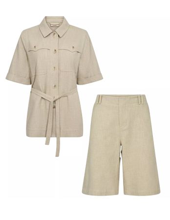 Mos Mosh Sommer Anzug mit Bermuda und Jacke, Gr. 36, neu