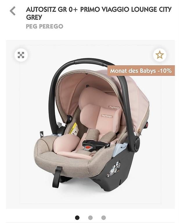 Auto-Kindersitze: PEG Pegero Kindersitz  – Gebraucht aus Volketswil von Britt_2022 2