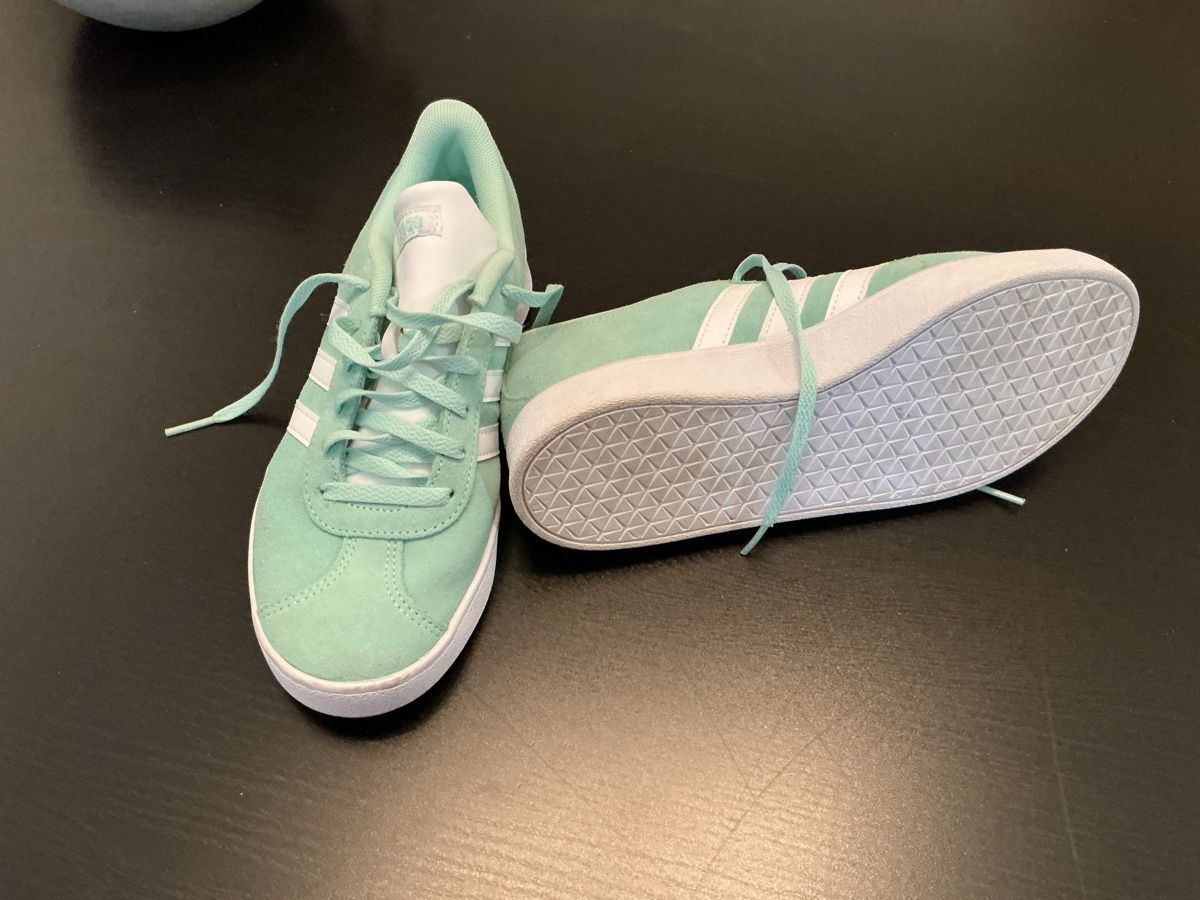 Adidas Scarpe da donna: Basket Adidas vert menthe blanc – Usato da satigny venduto da cara68 1