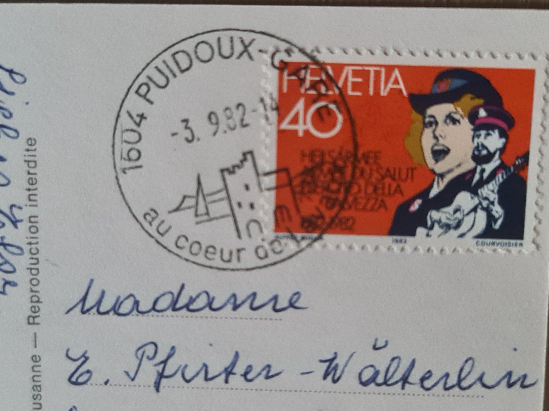 Cartoline postali: Ansichtskarte Le Levaux – Usato da Dintikon venduto da Vexi 1