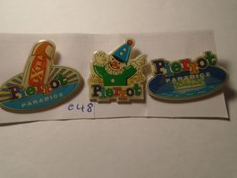 3 ver. Pierrot Paradice Pins (O48)