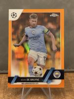 2022 TOPPS CHROME UEFA CLUB COMPETITIONS KEVIN DE BRUYNE