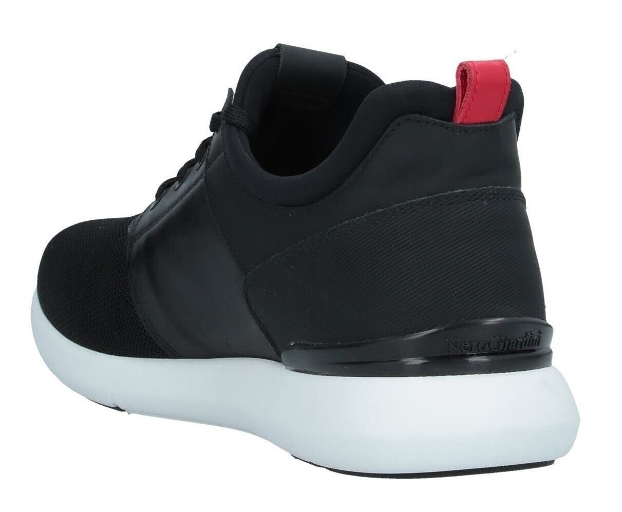 Scarpe da uomo: Nero Giardini Herren Sneaker Gr.40 Leder schwarz – Nuovo e nell'imballaggio originale da Birsfelden venduto da immortalis 1