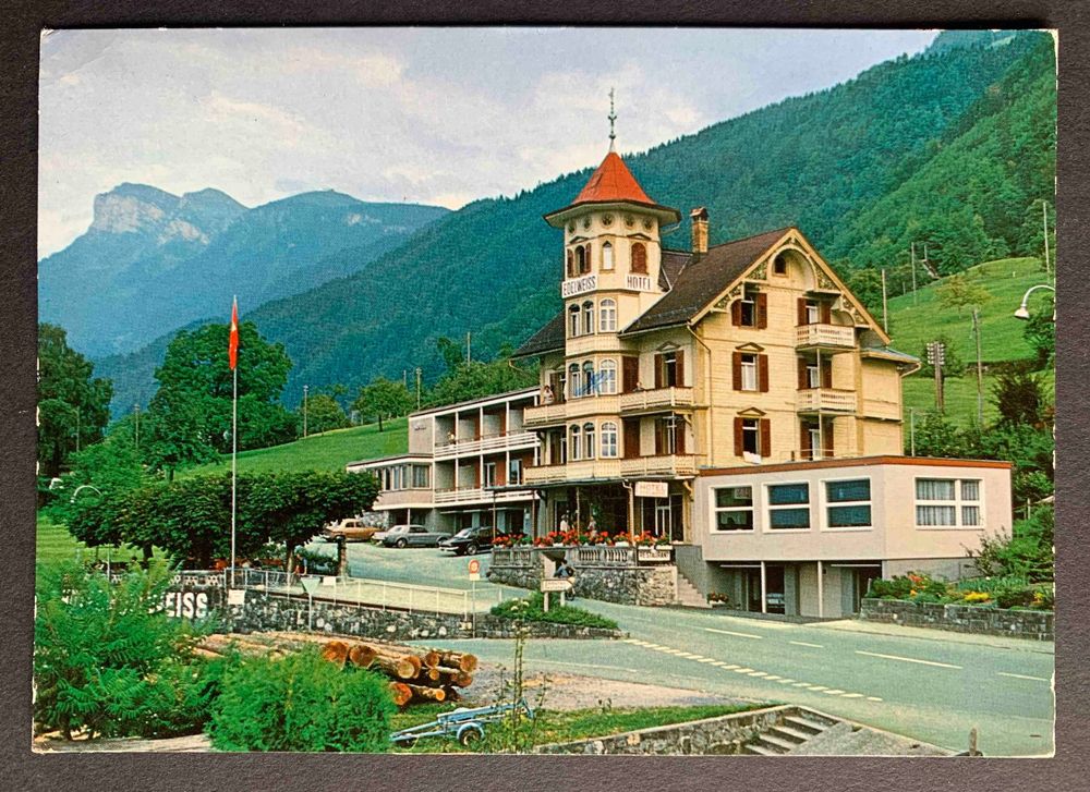 Ak Beckenried Hotel Edelweiss Schöner Stempel Kaufen Auf Ricardo