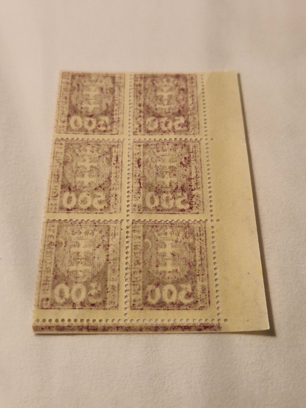 Tutti i francobolli: Deutsches Reich Danzig Porto Marken 1921 postfrisch – Nuovo (secondo la descrizione) da St. Gallen venduto da Enrico_SG 1