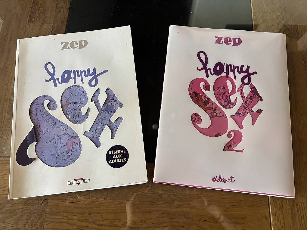 Fumetti: 2 BD ZEP Happy Sex – Usato da Perroy venduto da barballalla