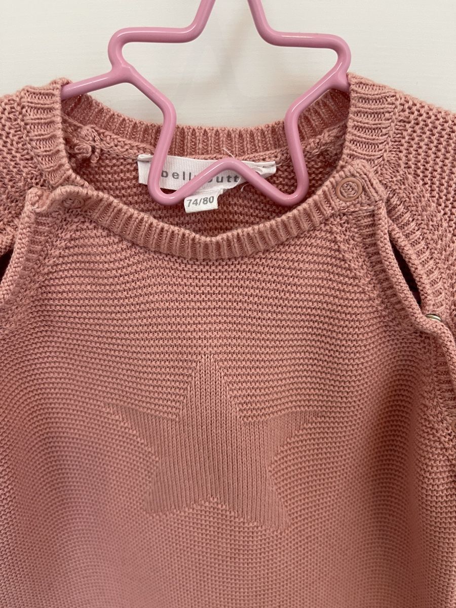 Strampler: Strickoverall BELLYBUTTON Gr. 74/80 - ungetragen! – Neu (gemäss Beschreibung) aus Engelburg von Annis_Crew 1