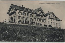 FLUMS Kurhaus Tannenboden FLUMS 1909 SG 8  Hotel-o Kurhaus