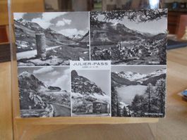 Julier Pass Bivio Wazau Postkarte   2