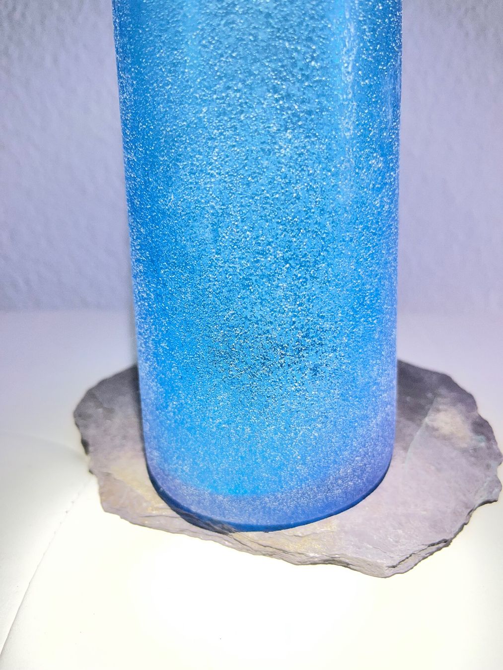 Murano Vasen & Gefässe: Scavo Vase türkisblau, Murano – Gebraucht aus Männedorf von Maru83 3