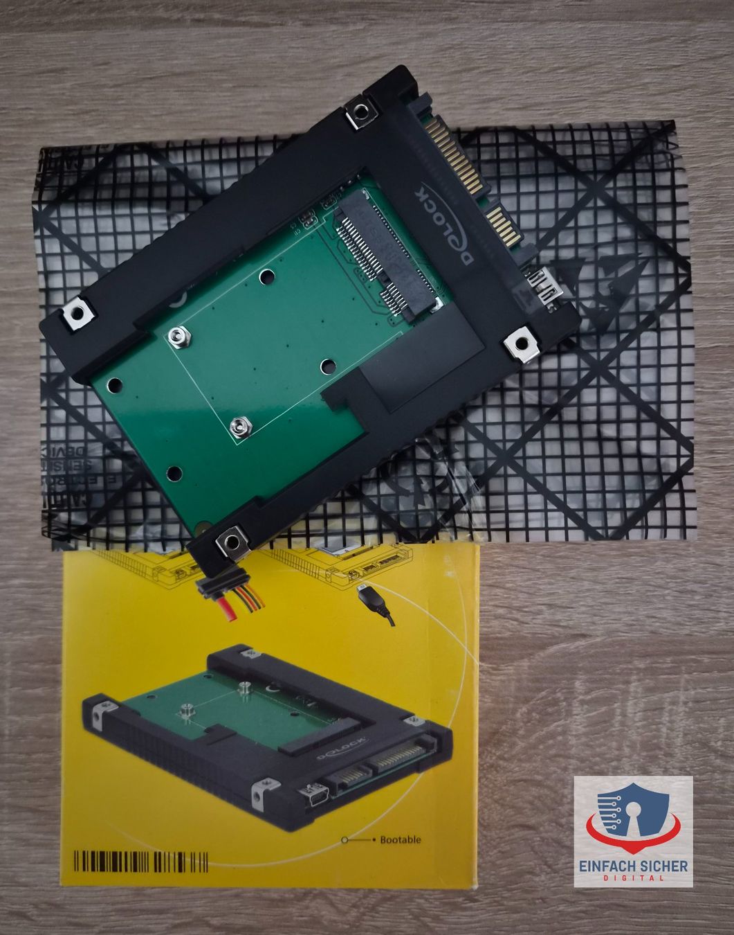 Composants électroniques: SATA Controller und Festplattengehäuse Set – D'occasion à Rothenthurm par EinfachSicherDigital 3