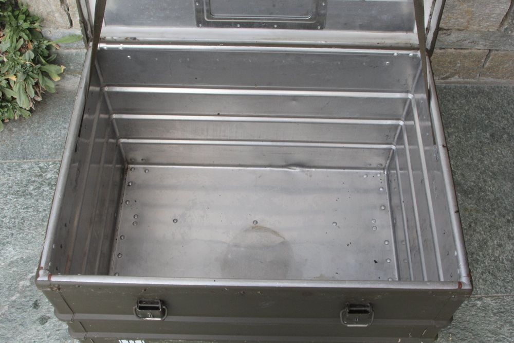 EDAK Aluminium Kiste Schweizer Armee 73 cm x 57 cm x 51 cm (Gebraucht ...