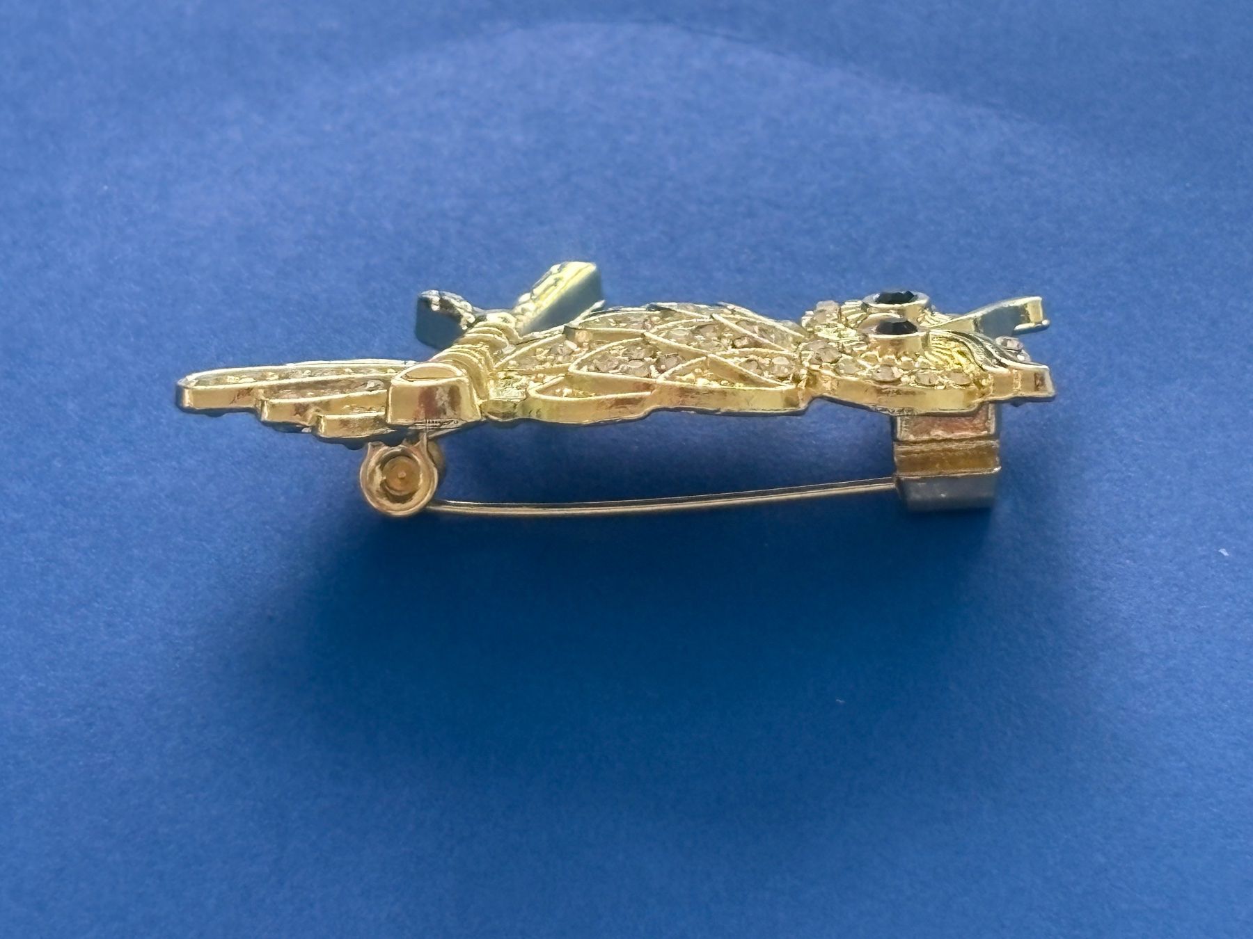 Broschen & Nadeln: Luxus Elegante  Brosche Farbe: Gold/ braun – Neu (gemäss Beschreibung) aus Biel-Bienne von Roserosse13 2