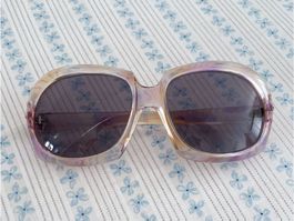 Sonnenbrille Damen Polaroid rosa VINTAGE 1980s
