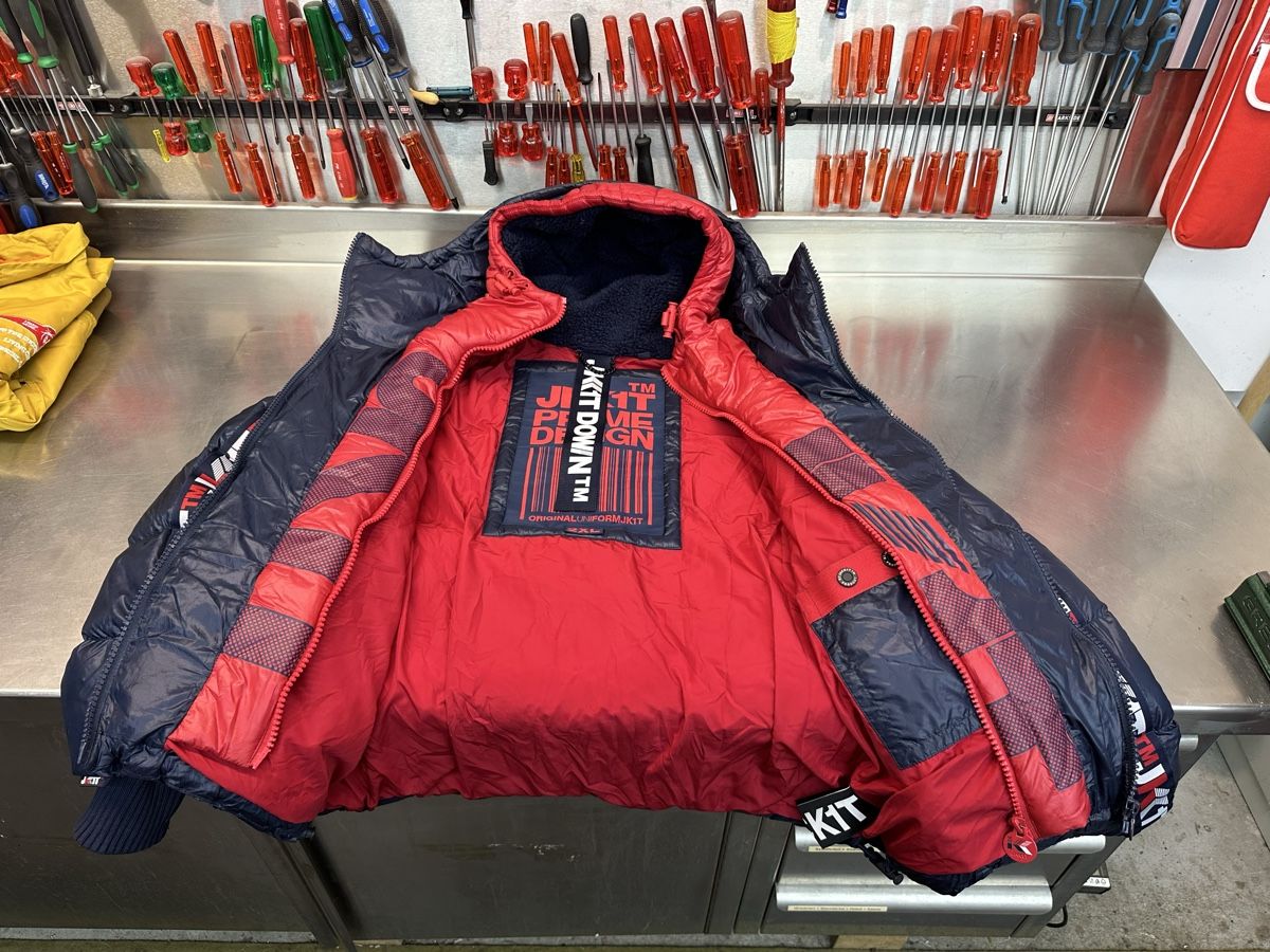 Giacche: Daunenjacke Jack1t blau rot – Usato da Schwende venduto da weesli 6