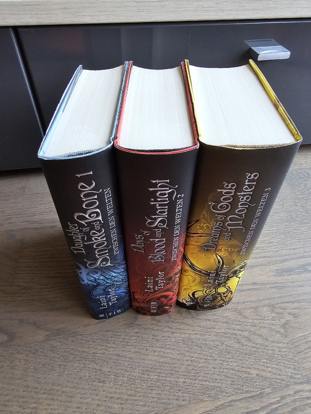 Bücher: Zwischen den Welten - Laini Taylor – Gebraucht aus Hinterforst von impatiently 2