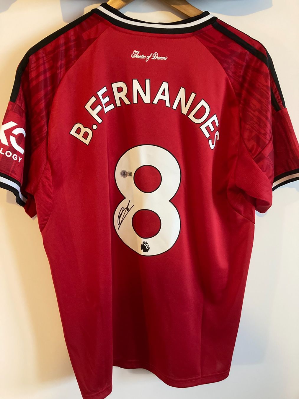 Leibchen & Hosen: Bruno Fernandes Signed Jersey - Beckett – Gebraucht aus La Tour-de-Peilz von Tyalos_Cards
