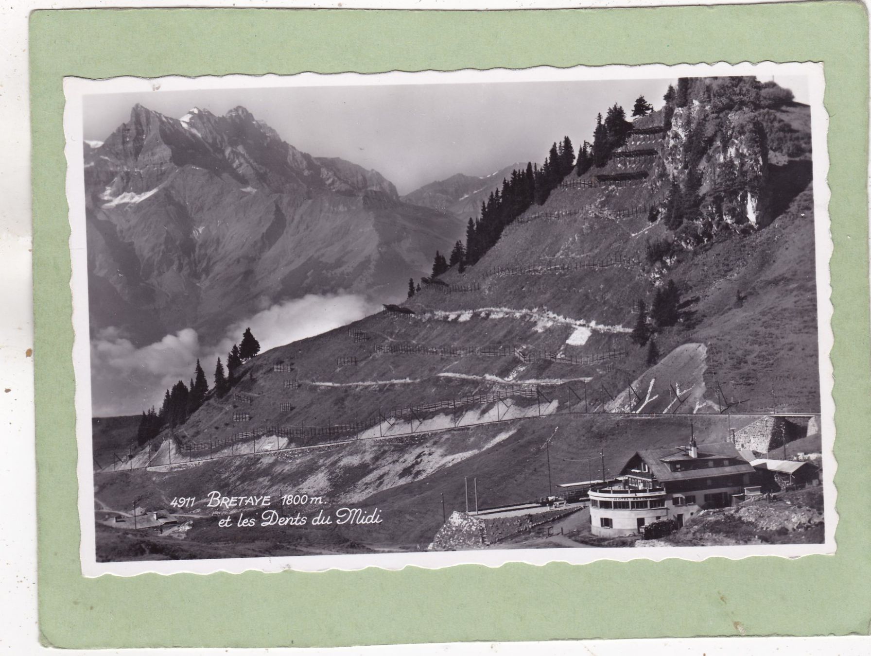 Cartes postales: Bretaye et les Dents du Midi – D'occasion à Herisau par Lisegrat2008