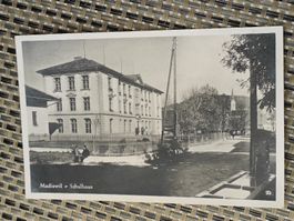 Photo Karte / Madiswil - Schulhaus Gelaufen 1938