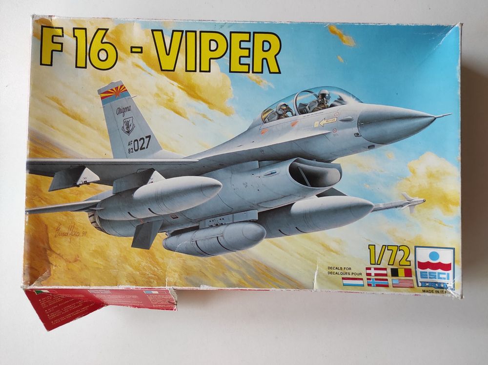 Maquetismo Estático: General Dynamics F-6 A/C Fighting Falcon /48 Scale