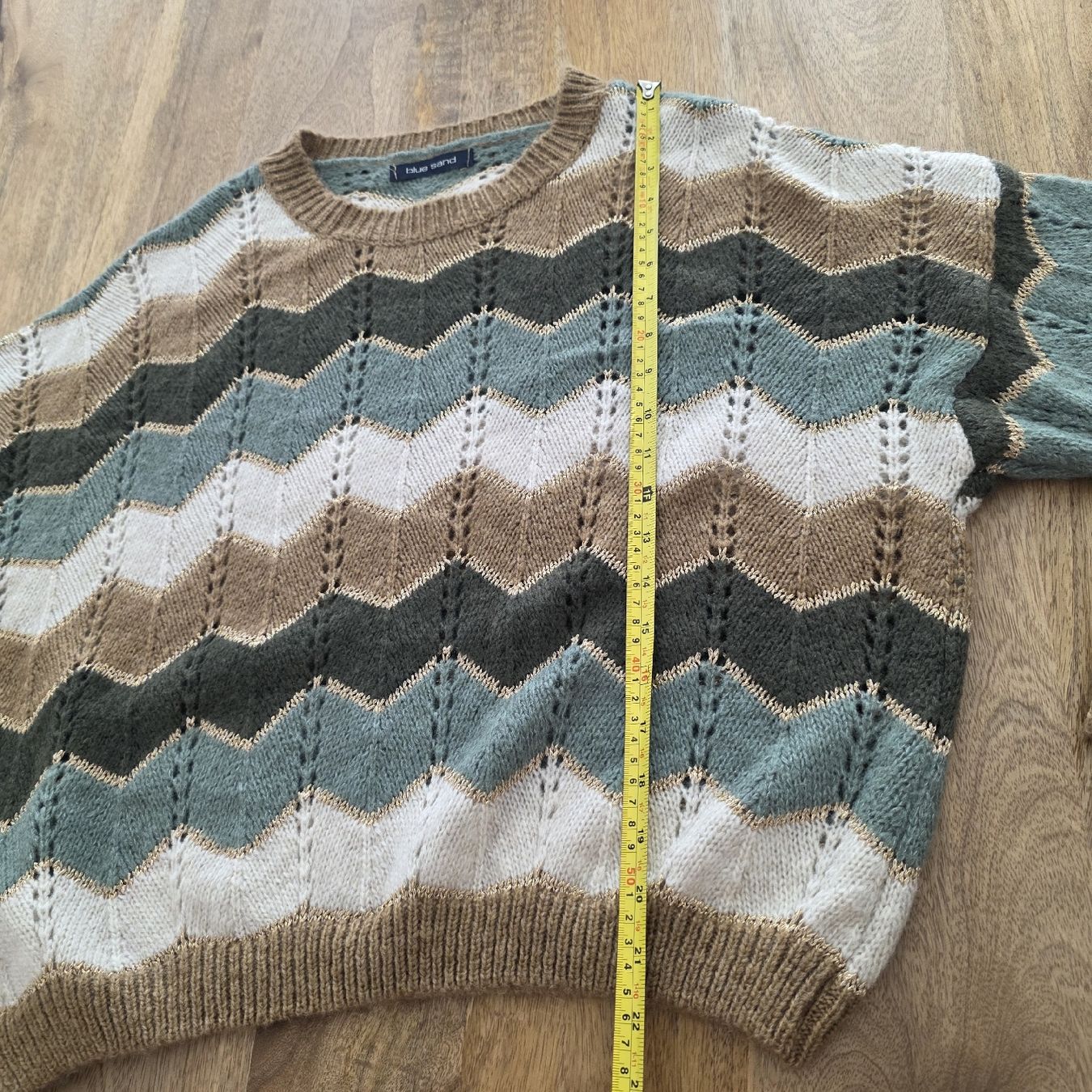 Maglioni & Felpe: Pullover im Zickzack-Design, Gr. M/L, warm & chic  – Nuovo (secondo la descrizione) da Rheinsulz venduto da Gilea 7
