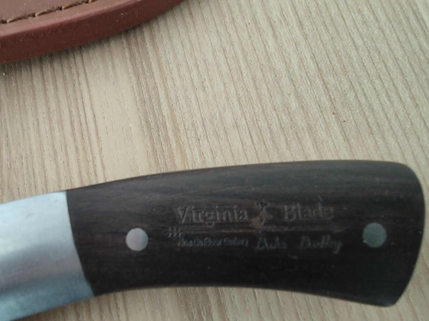 Accessori: Damastmesser mit Kunstlederscheide, Neuwertig – Usato da Emmen venduto da Mocck 5