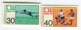 Briefmarken "Fussball". Deutschland