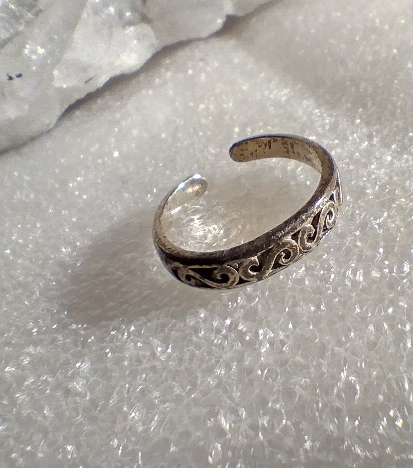 Anelli: OHRKLEMME ZEHENRING SILBER 925 – Usato da Romanshorn venduto da Stubsinator