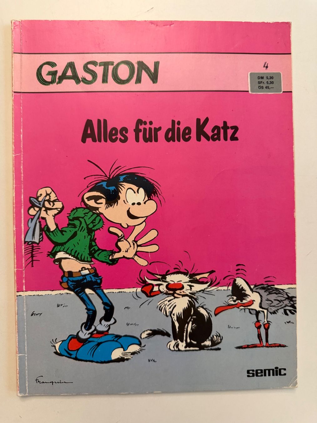 Fumetti: GASTON Band 4 – Usato da Münsingen venduto da Ganjam
