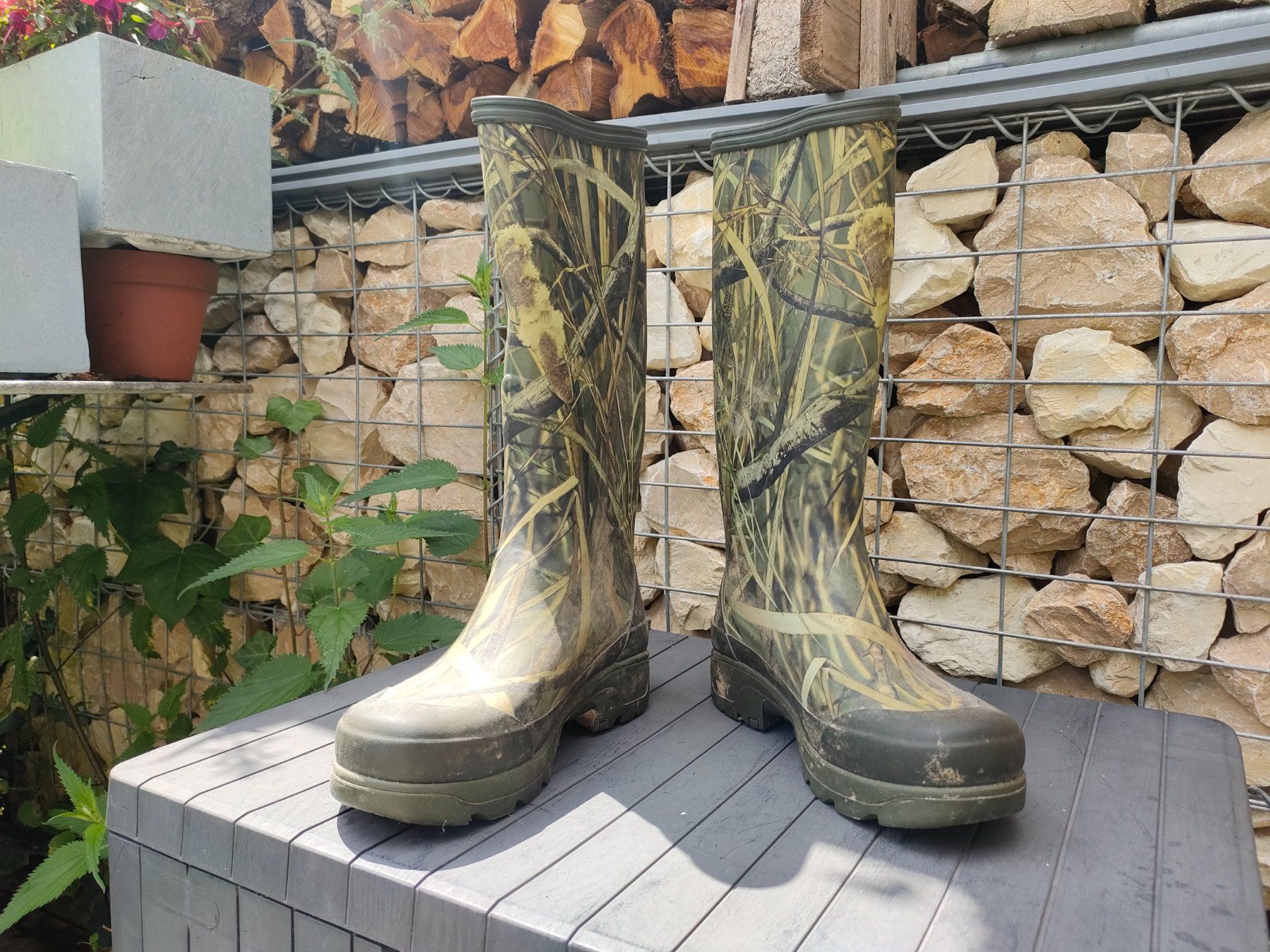 Scarpe da uomo: Bottes de chasse, gummistiefel – Usato da Vouvry venduto da osiris02