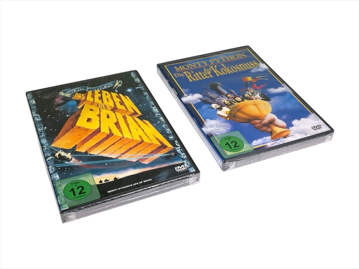 Alle DVDs: Monty Python Set, Das Leben des Brian & Ritter der Kokosnuss – Neu und originalverpackt aus Luzern von woti-shop 9