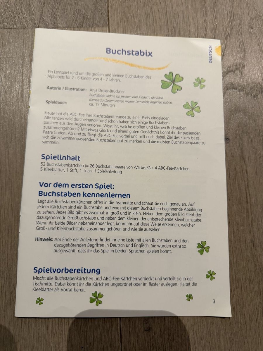Haba Giochi: Haba Buchstabix ab 4 Jahreb – Nuovo (secondo la descrizione) da Wallisellen venduto da Nataschab0 3