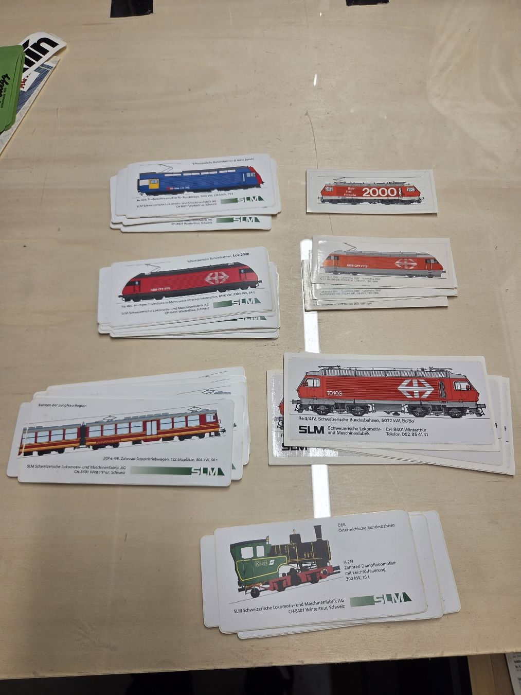Sticker: Sbb Aufkleber Sammlung und andere  – Usato da Wetzikon ZH venduto da AmacherM 5