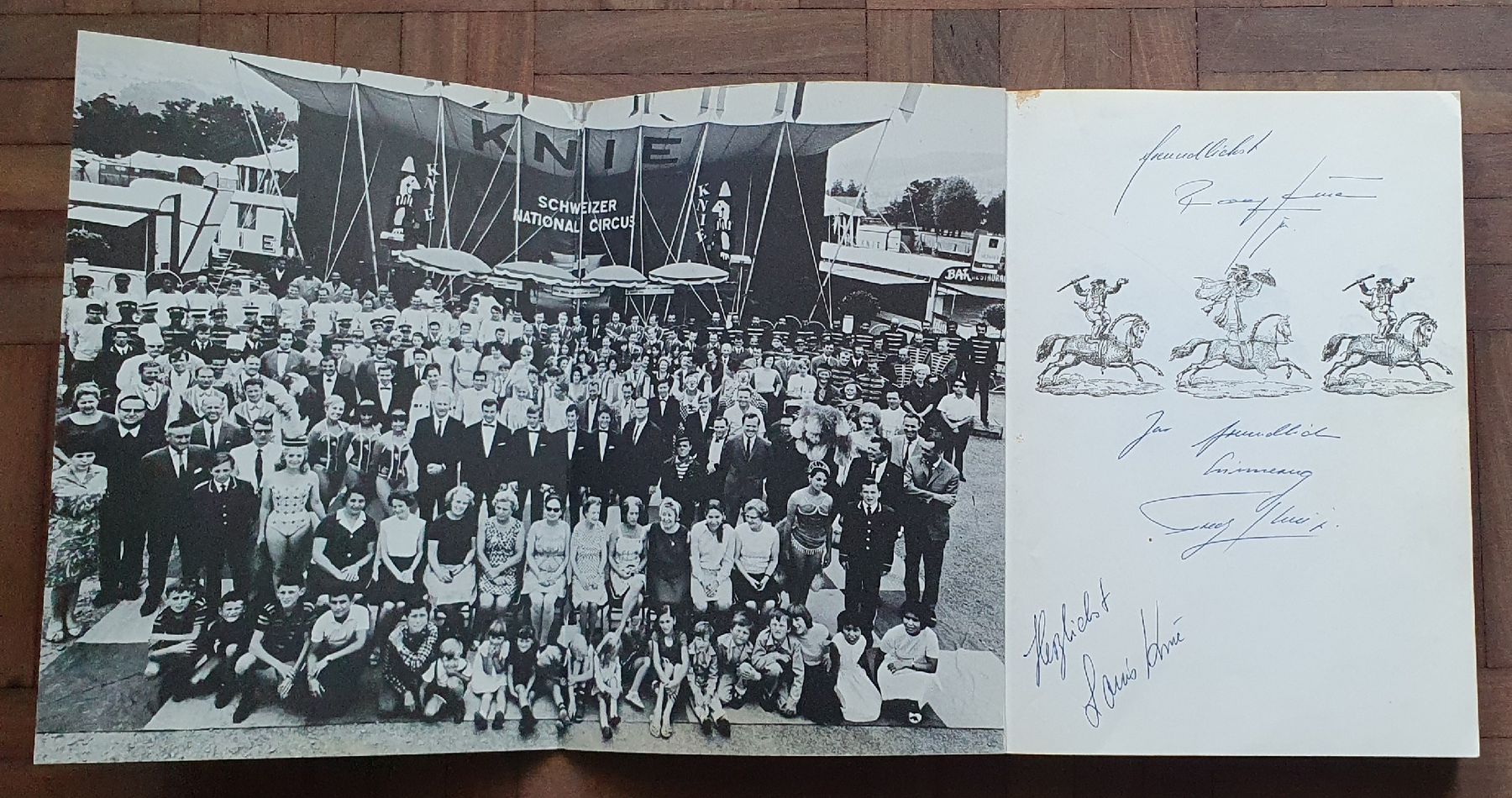 Bücher: Knie - Die Geschichte einer Circus-Dynastie, mit Autogramme – Gebraucht aus Kreuzlingen von Rschweiz1 1