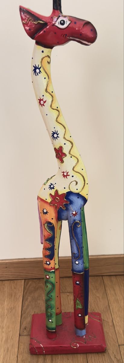 Tutte le decorazioni: Bunte Holz Giraffe, handbemalt, Dekofigur – Usato da Schlieren venduto da WEEEE_MEVOMATA_WEEEE 2